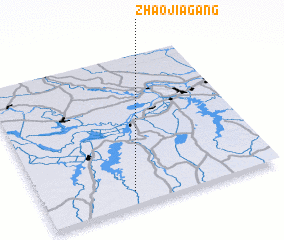 3d view of Zhaojiagang