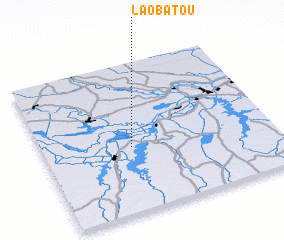 3d view of Laobatou