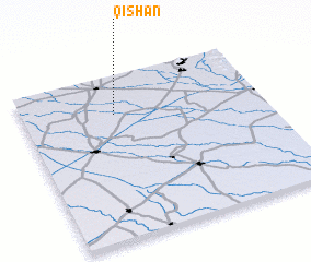 3d view of Qishan