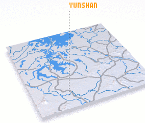 3d view of Yunshan