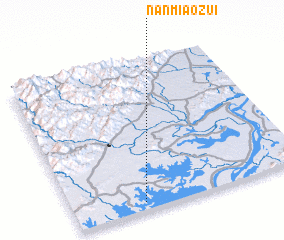 3d view of Nanmiaozui