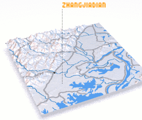 3d view of Zhangjiadian