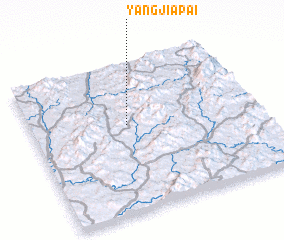 3d view of Yangjiapai