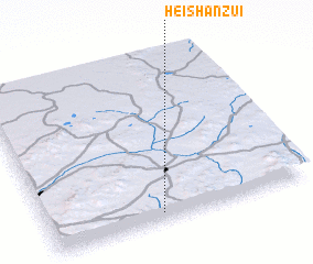 3d view of Heishanzui