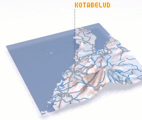 3d view of Kota Belud