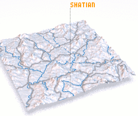 3d view of Shatian