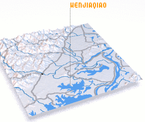 3d view of Wenjiaqiao