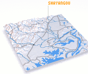 3d view of Shayangou