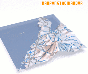 3d view of Kampong Taginambur