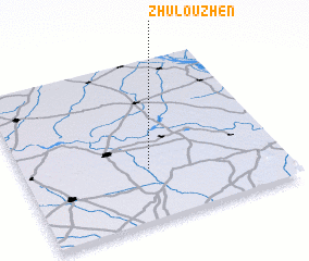 3d view of Zhulouzhen