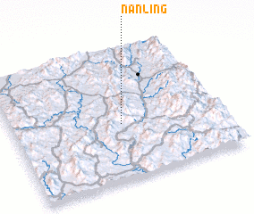 3d view of Nanling