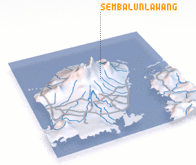 3d view of Sembalunlawang