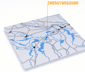 3d view of Zhengyangguan