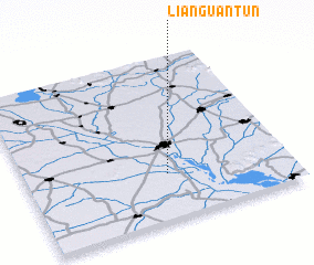 3d view of Lianguantun