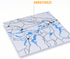 3d view of Kangyingzi