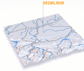 3d view of Ershilidun