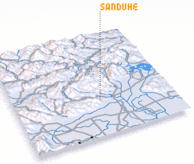 3d view of Sanduhe