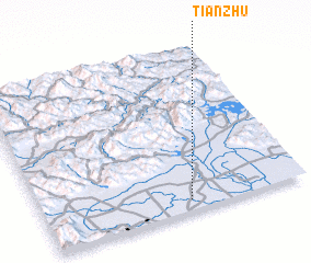 3d view of Tianzhu