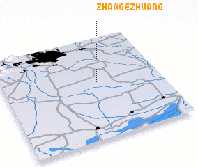 3d view of Zhaogezhuang