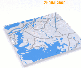 3d view of Zhoujiaban