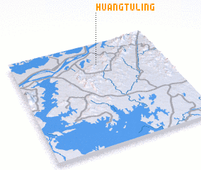 3d view of Huangtuling