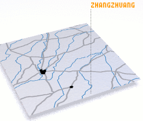 3d view of Zhangzhuang