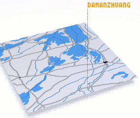 3d view of Damanzhuang