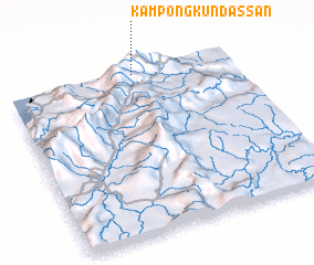 3d view of Kampong Kundassan