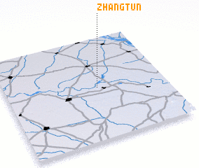 3d view of Zhangtun