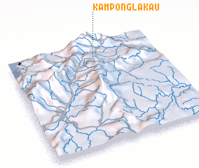 3d view of Kampong Lakau