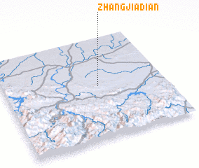 3d view of Zhangjiadian