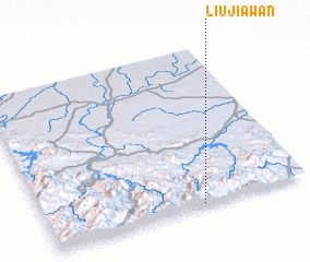 3d view of Liujiawan