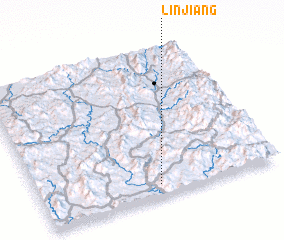 3d view of Linjiang