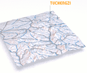 3d view of Tuchengzi