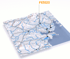 3d view of Fengxi