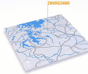 3d view of Zhongshan