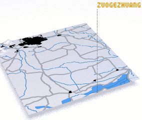 3d view of Zuogezhuang