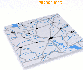 3d view of Zhangcheng