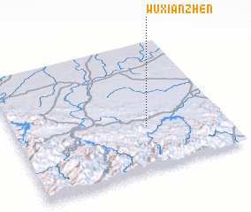 3d view of Wuxianzhen