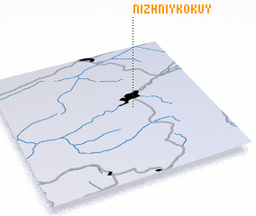 3d view of Nizhniy Kokuy