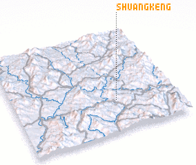 3d view of Shuangkeng