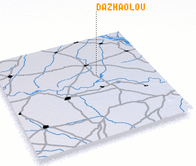 3d view of Dazhaolou