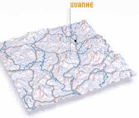 3d view of Xuanhe