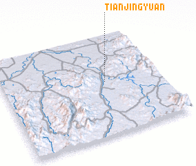 3d view of Tianjingyuan