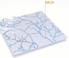 3d view of Balui