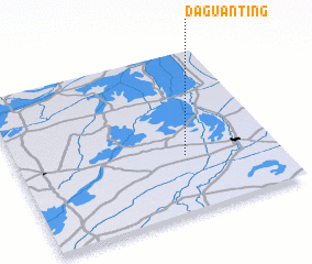 3d view of Daguanting