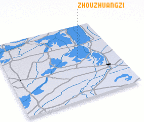 3d view of Zhouzhuangzi