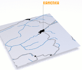 3d view of Kamenka