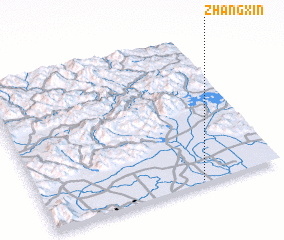 3d view of Zhangxin