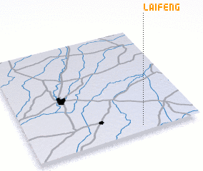 3d view of Laifeng